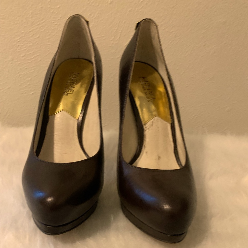 Michael Kors Hamilton Chocolate Pump